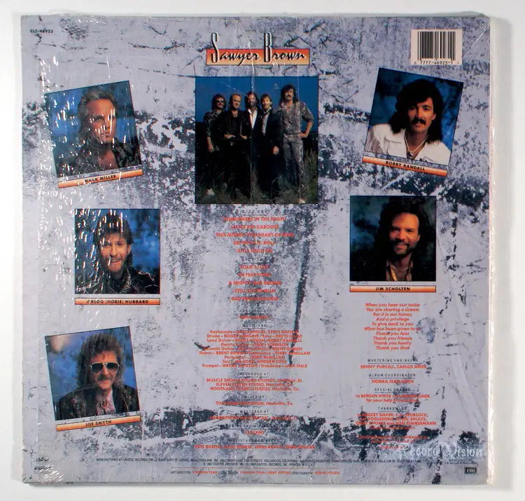 Sawyer Brown - Somewhere in the Night (1987) Vinyl LP • Country, Heart of Mine