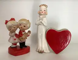Lefton Napco Vintage Valentine Decor 1960s