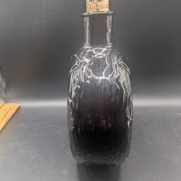 Vintage 1978 Wheaton Hand Blown Red Glass Collectible Bottle First Edition Christmas Season in Melville, NJ.