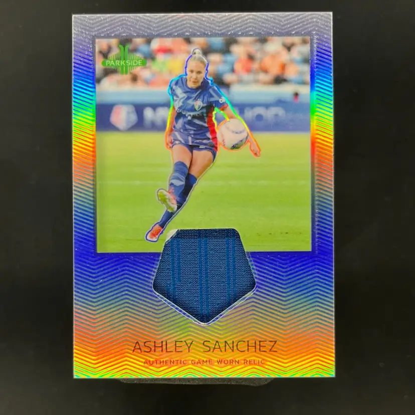 Ashley Sanchez 2024 Parkside Pacific NWSL Relic 2-Color Soccer Card