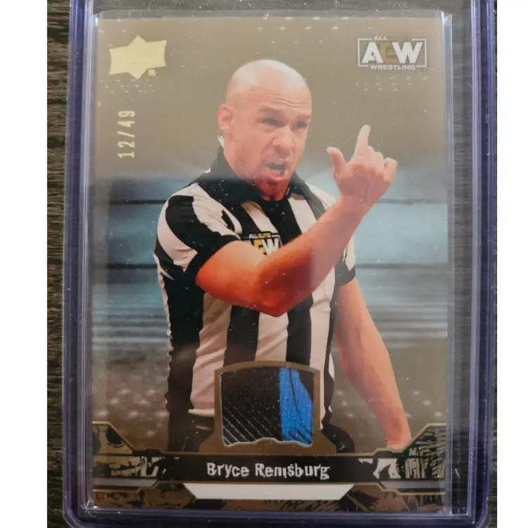 Bryce Remsburg Gold Memorabilia /50 AEW 2023