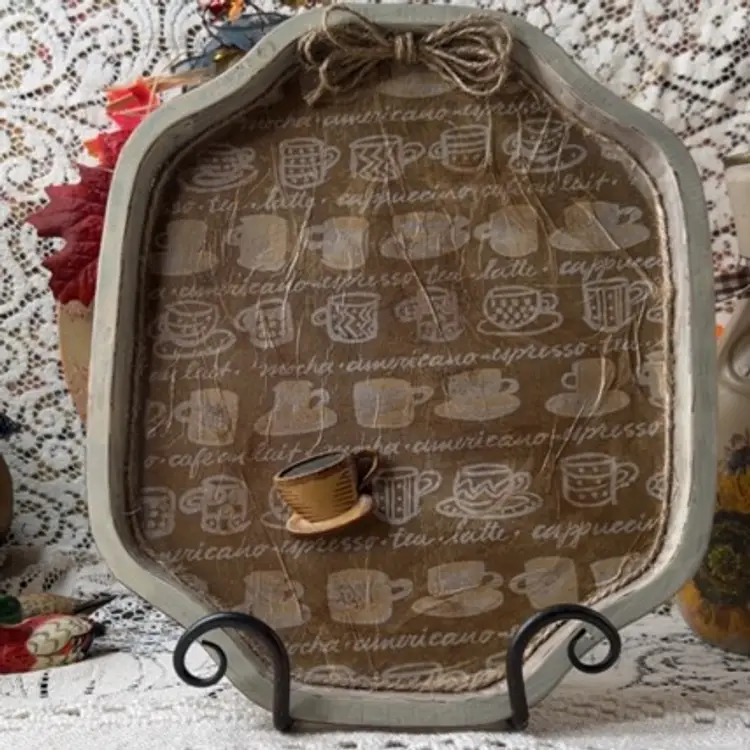 Hand Crafted Magnet board with a coffee cup magnet