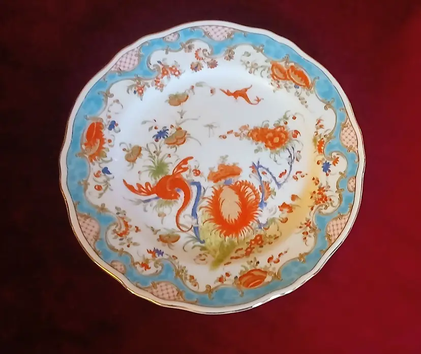 Vintage Newport  Masions Koi Plate