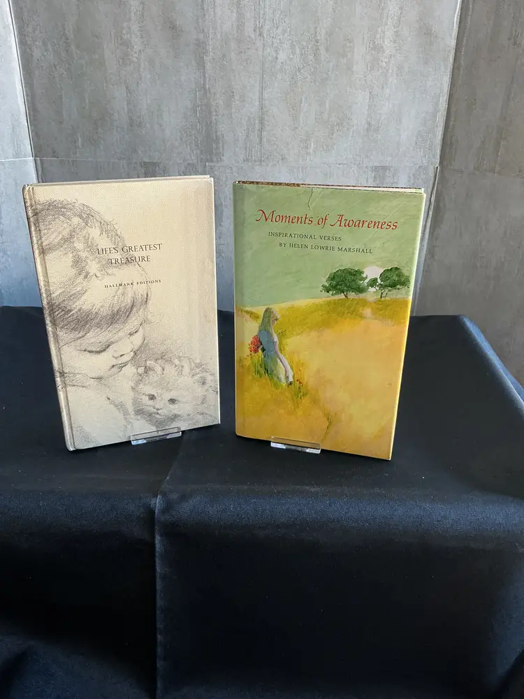 #13 lot of 2 inspirational & poems books