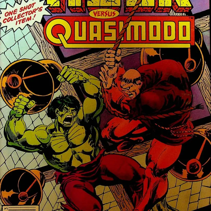 The Incredible Hulk versus Quasimodo 1
