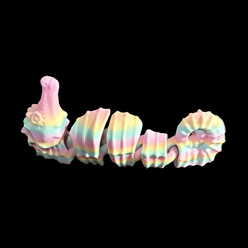 3D Printed Articulated Animal As Pictured