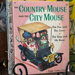 Little Golden Book The Country Mouse And The City Mouse