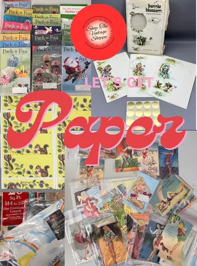 Paper 📝 Goods Monday Ephemera Pin-Ups & More
