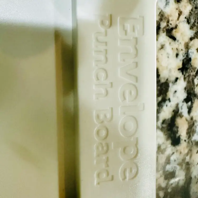 Envelope Punch Board WeRMakers