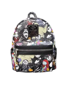 Loungefly Disney The Nightmare Before Christmas Allover Print Mini Backpack