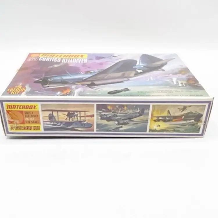 Vintage Matchbox Curtiss Helldiver Model Kit 1:72 PK-104 SB2C-1  1973 SEALED