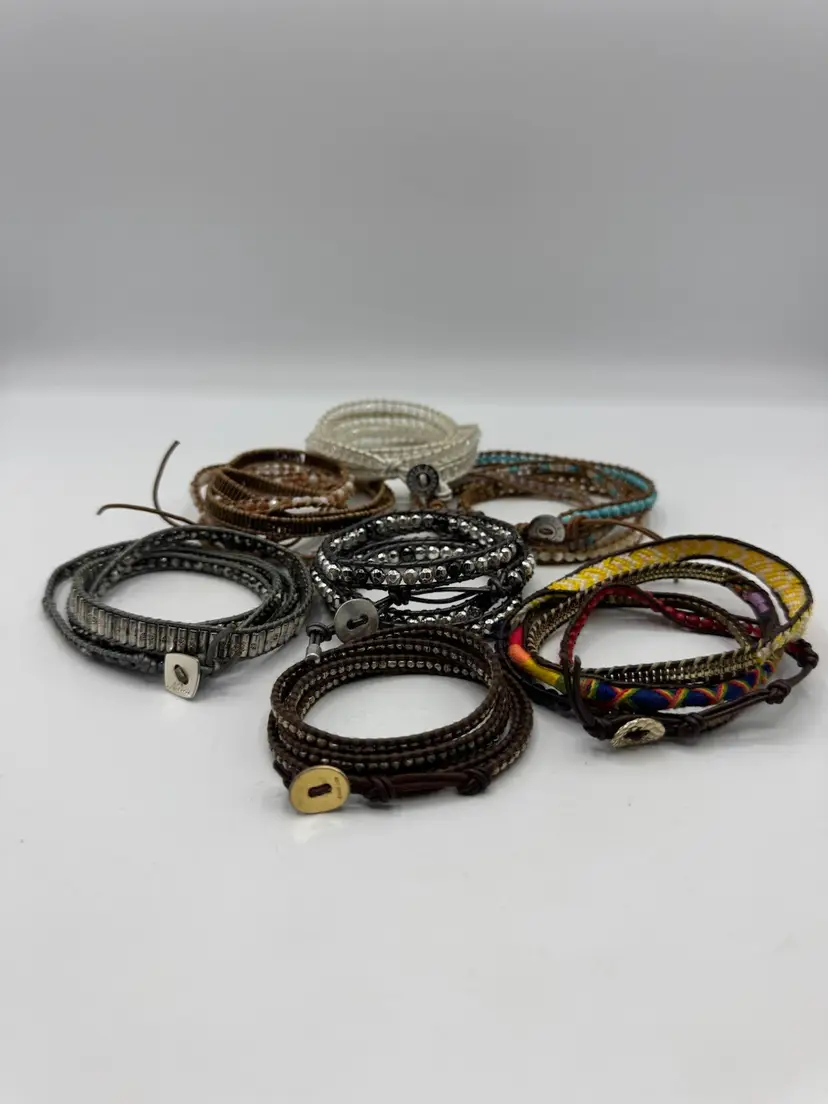 Collection Of 7 Amazing Boho Wrap Bracelets