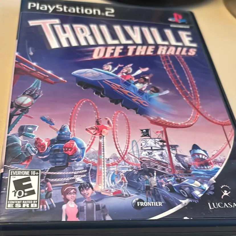 PS2 - Complete in Case - Thrillville Off The Rails