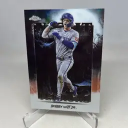 2025 Topps Chrome Update Series - Night Terrors Bobby Witt Jr. #NT-4 Kansas City Royals