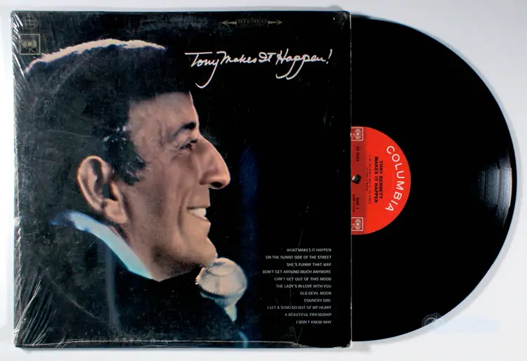 Tony Bennett - Makes it Happen! (1967) Vinyl LP • On the Sunny Side of Street