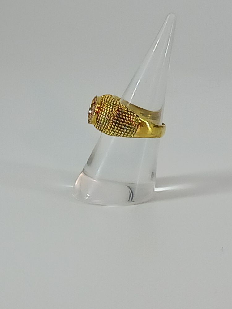 Natural Agate Titanium Druzzy Ring