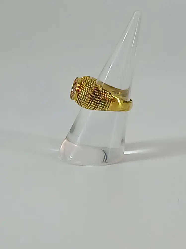 Natural Agate Titanium Druzzy Ring