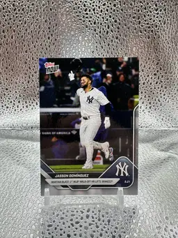 Jasson Dominguez 2025 Topps Now SP New York Yankees