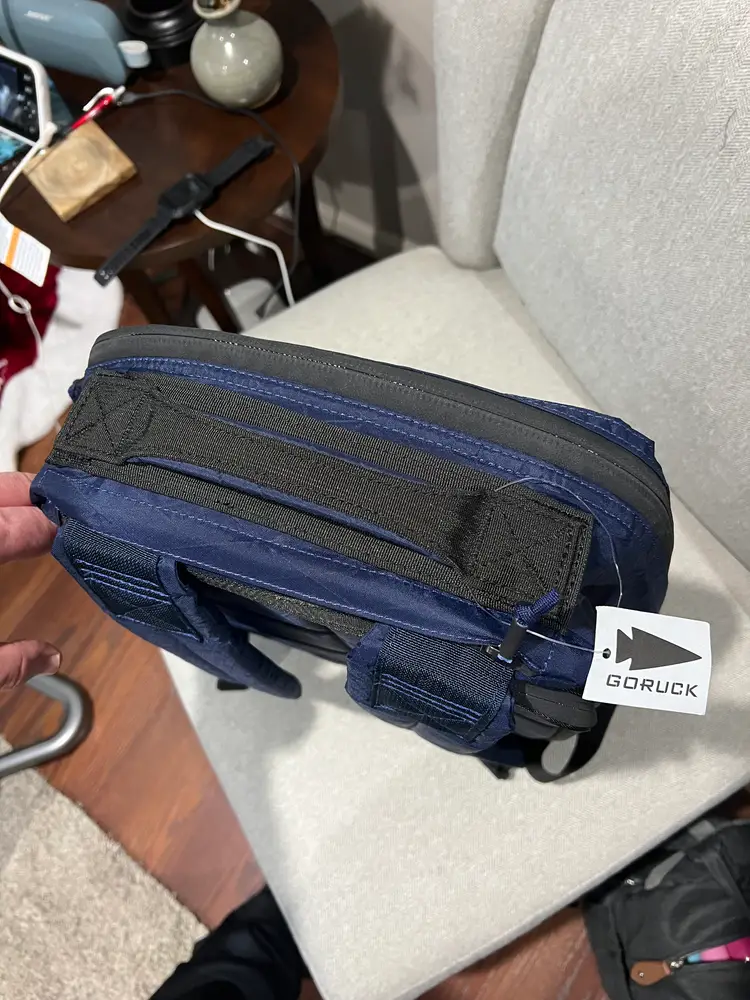 Goruck gr1 21l xpac limited edition huckberry collab navy blue with coyote interior