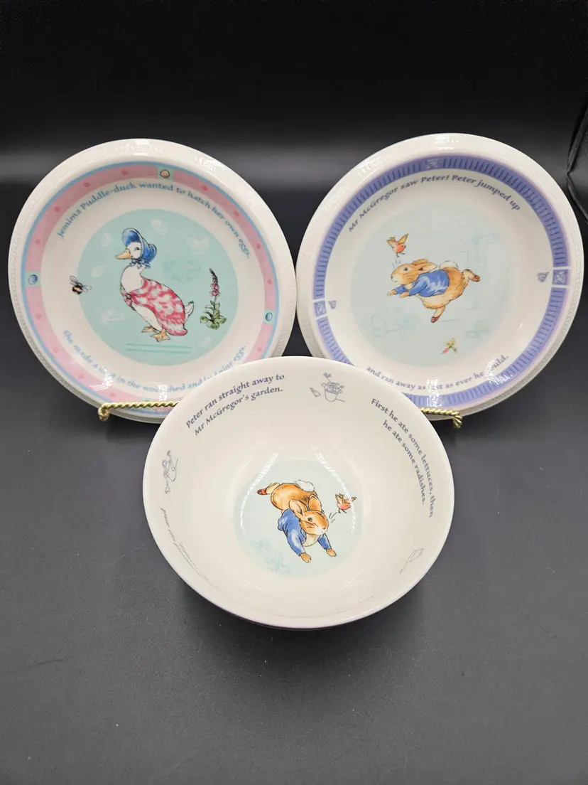 #A38 Frederick Warne and Co Peter Rabbit 3 pc Set