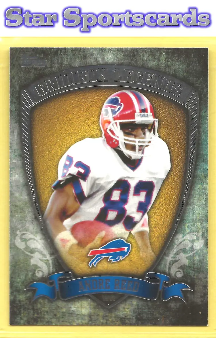 2013 Topps #GL-AR Andre Reed Gridiron Legends Buffalo Bills