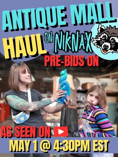 Delayed Until 5PM - Antique Mall Hall ❤️ Pre-Bids Open