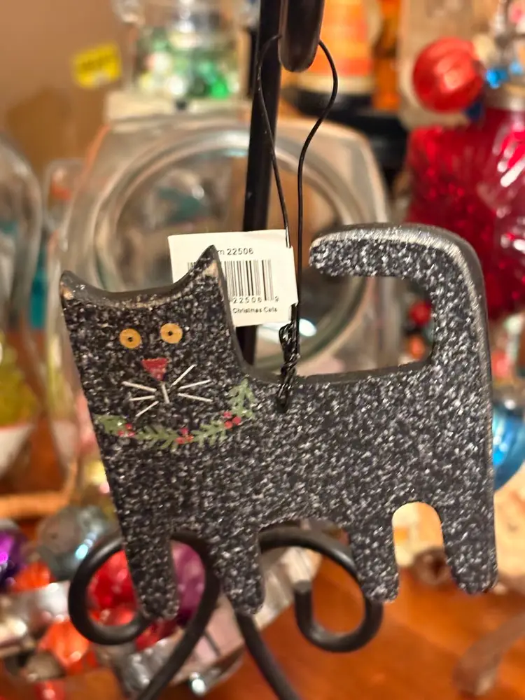 Black Cat Ornament