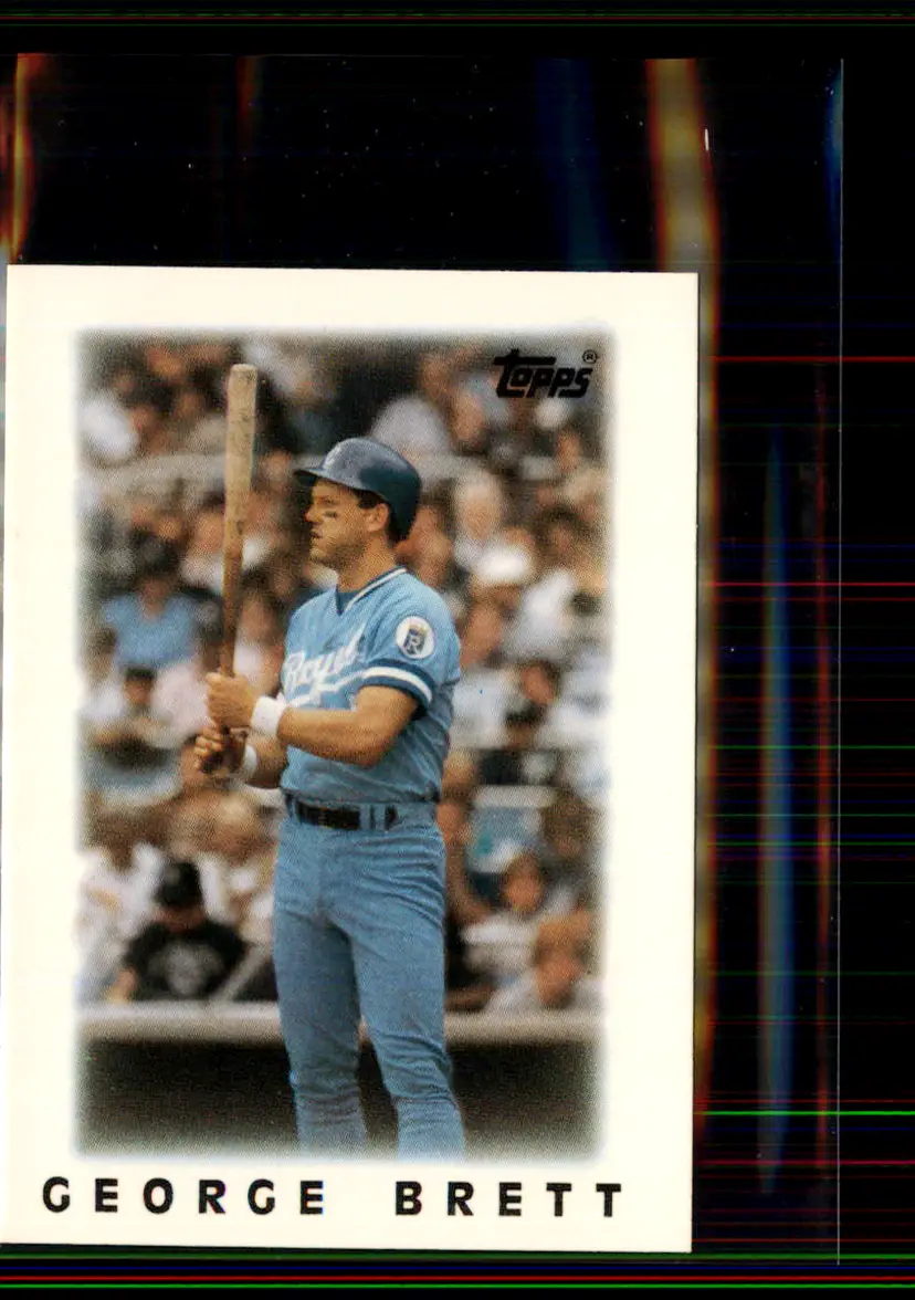 George Brett 1986 Topps Major League Leaders #18 - Kansas City Royals - (pk2-45)