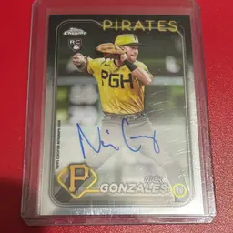 Nick Gonzales 2024 Topps Chrome Baseball Rookie Autographs #RA-NG RC AUTO