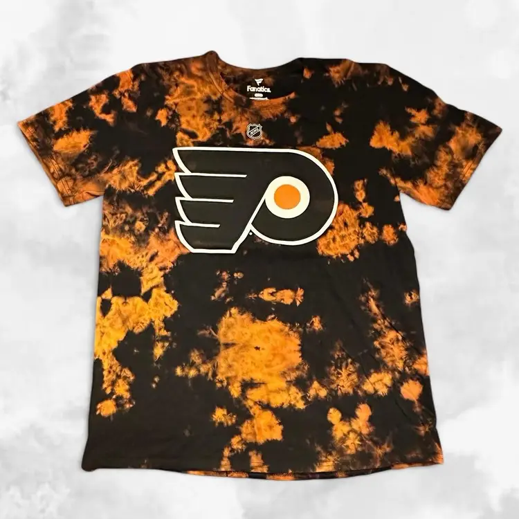 Philadelphia Flyers Hart Tie Dyed T-shirt Large