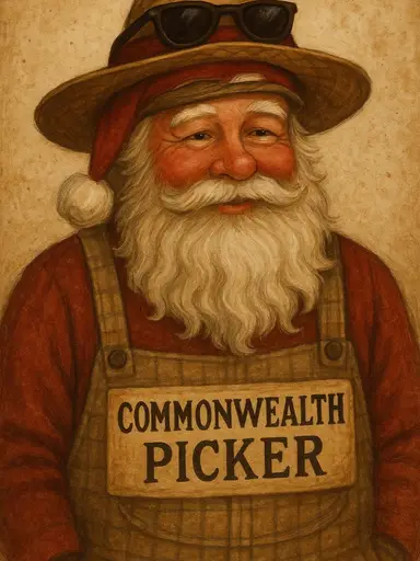 Commonwealth Picker Christmas In July Giveaway Train