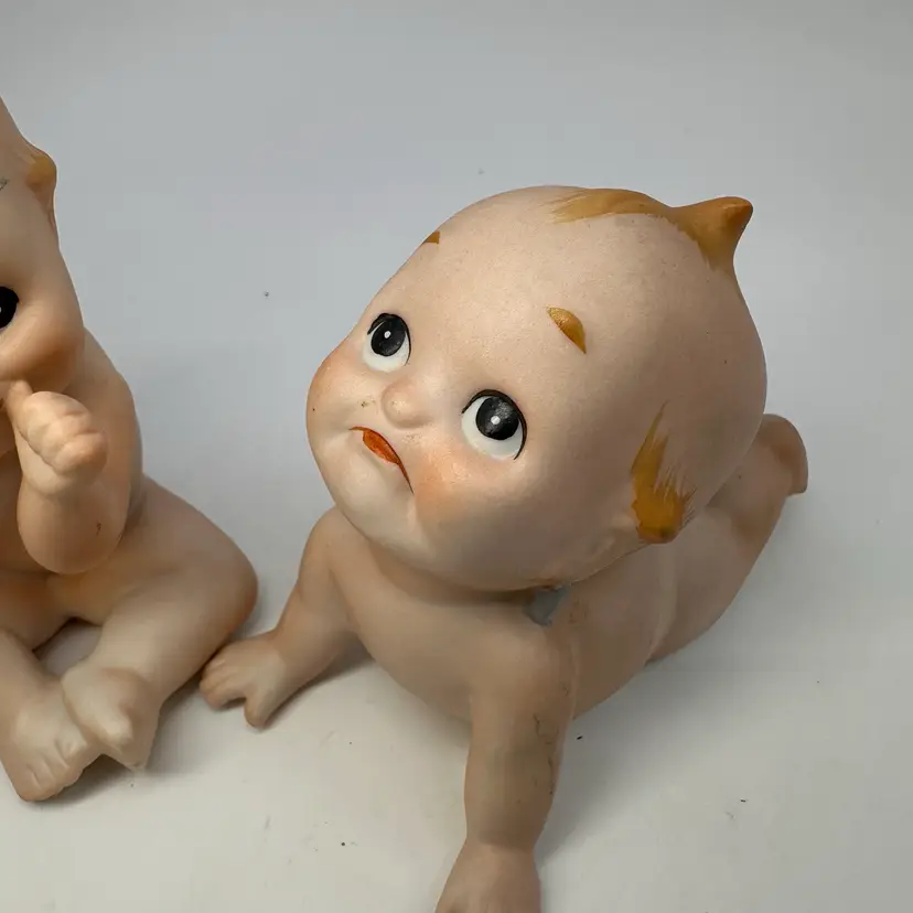 Lefton Crawling Baby Kewpie #228 made in Japan 4.5”