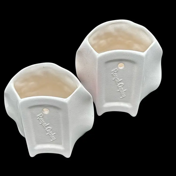 ROYAL COPLEY BONNET WALL POCKETS 5” super Small Scratch