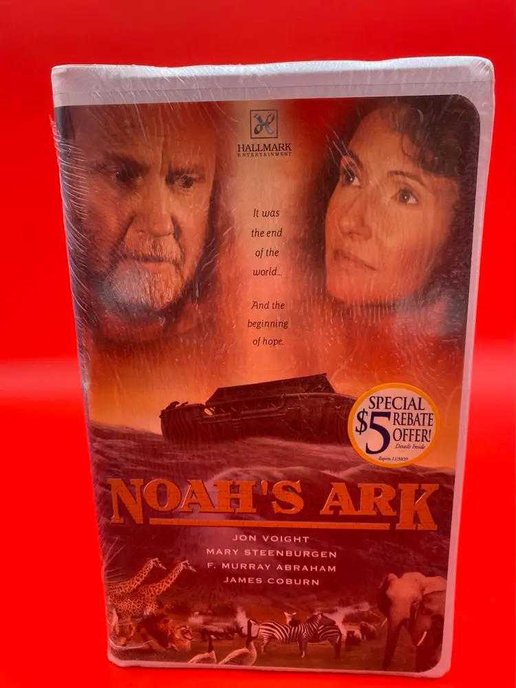 Noah's Ark VHS Movie - Sealed - 1999 Hallmark Clamshell