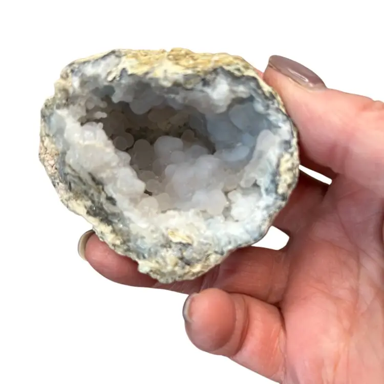 Natural Quartz Geode Half @2 1/2x2