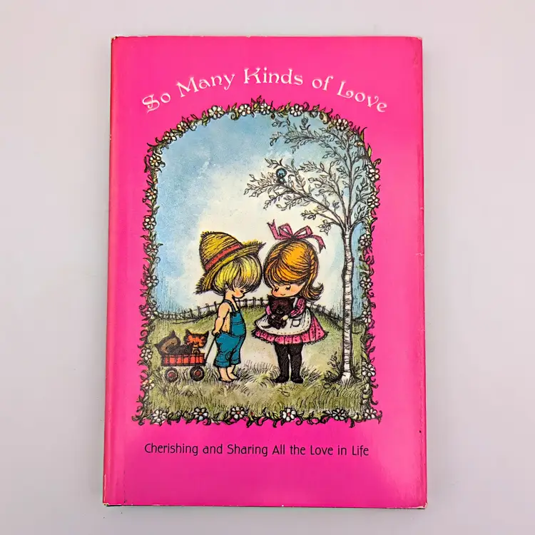 Vtg So Many Kinds of Love 1968 Hallmark Small Hardback Dust Cover Precious Cute