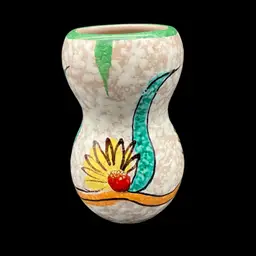 04 - Vintage Fratelli Fanciullacci 1960s MCM Vase  Italian Pottery 4.75”