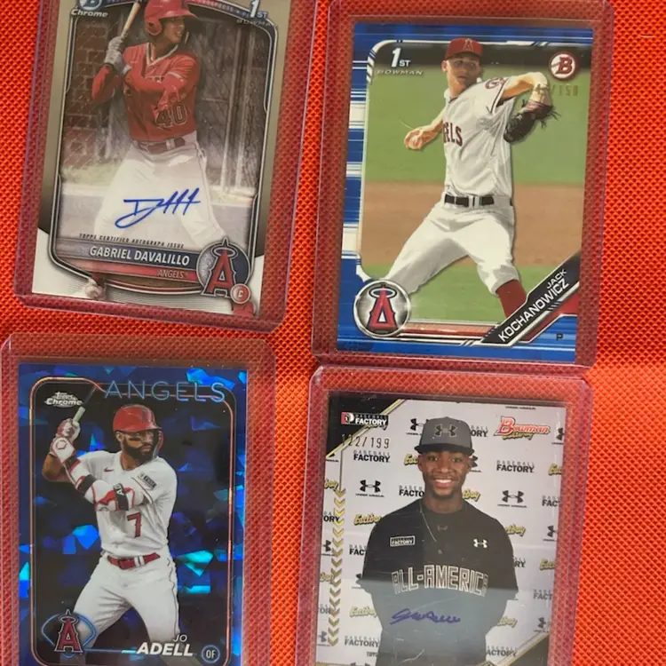 LA Angels Team Lot - Autos, #
