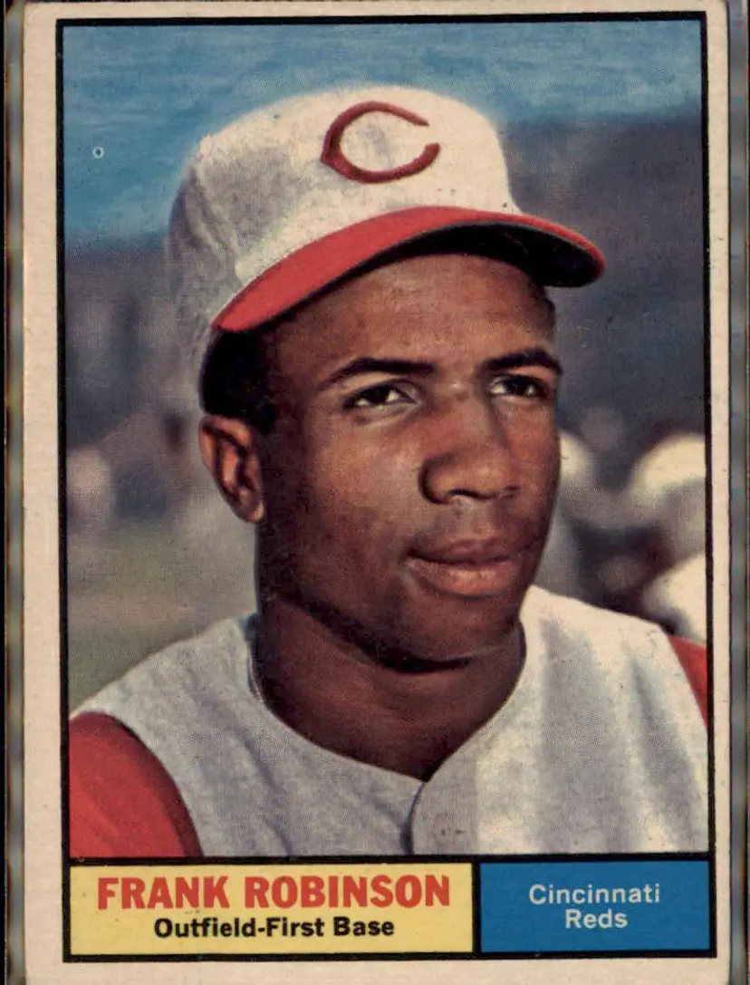 1961 Topps #360 Frank Robinson - ( ) - Cincinnati Reds