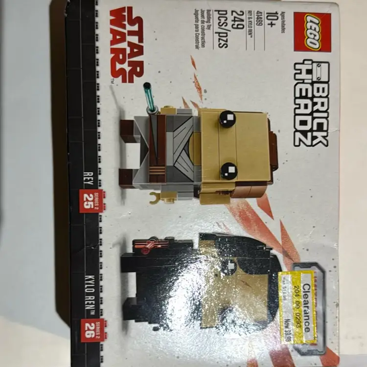 Nib Brick Heads Rey And Kylo 41489