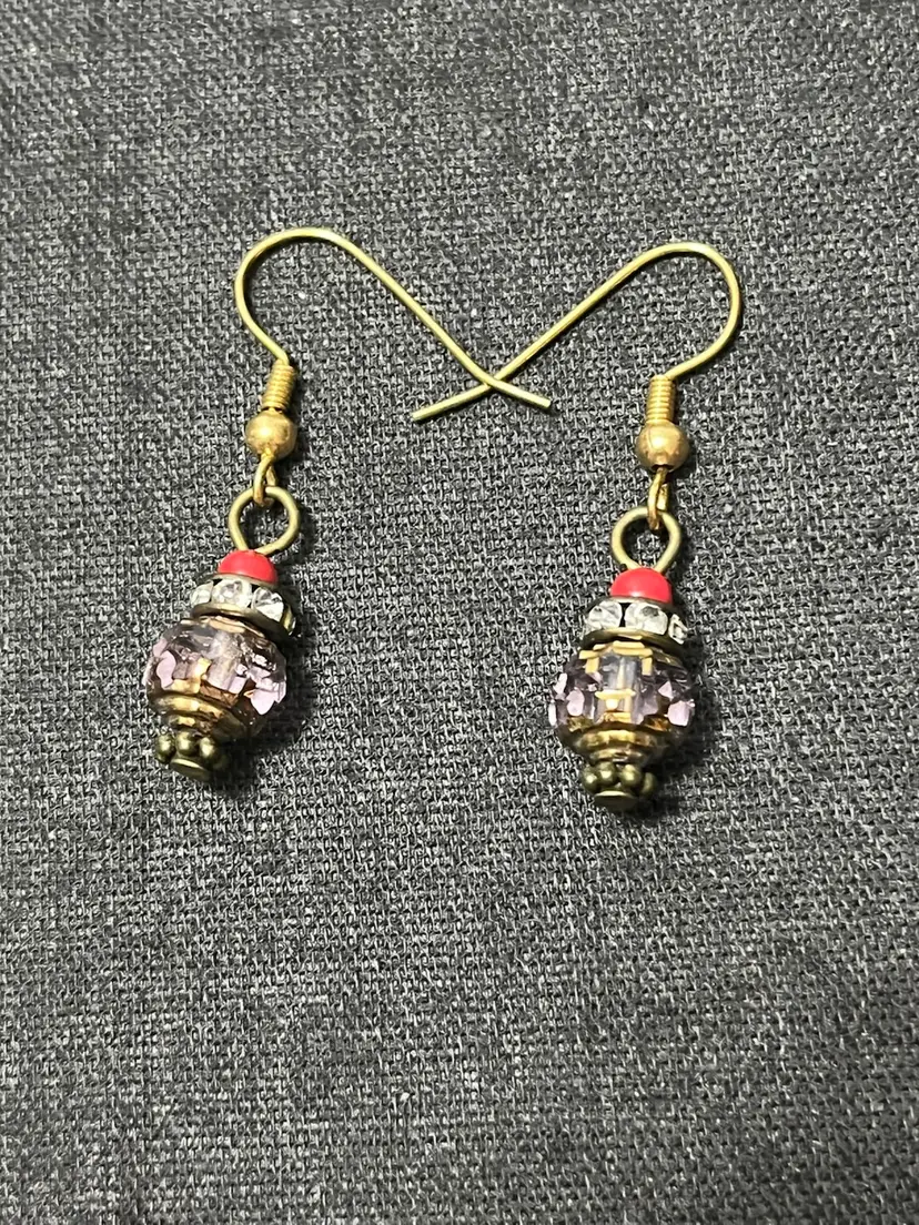 Glass Beaded Earrings