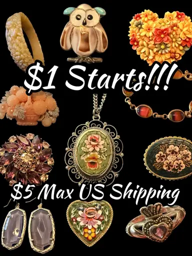 Jewelry!  $1 Starts - $5 Max Shipping!