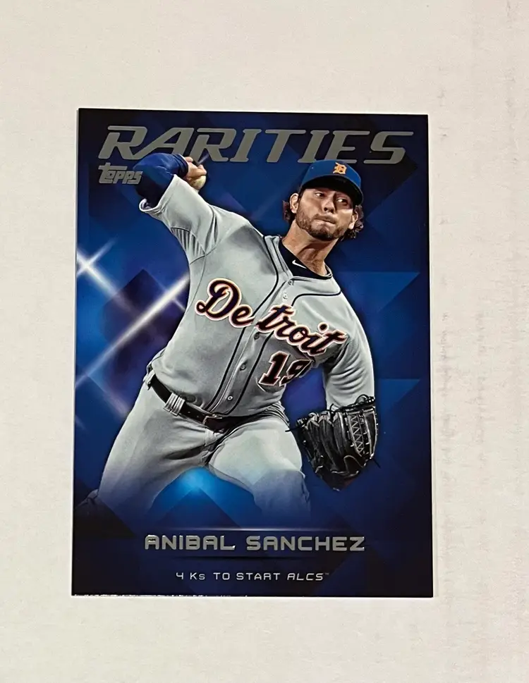 Anibal Sanchez Rarities Detroit Tigers