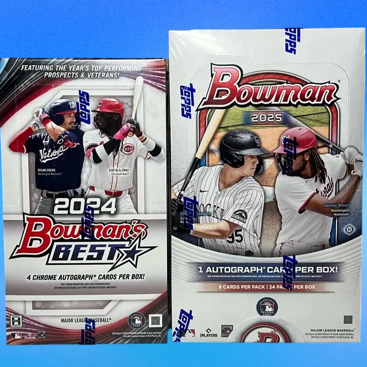 2024 Bowman’s Best/2025 Bowman Hobby Baseball 2 Box Mixer Live Team Rip #1 MBB1667 (stacked shipping)