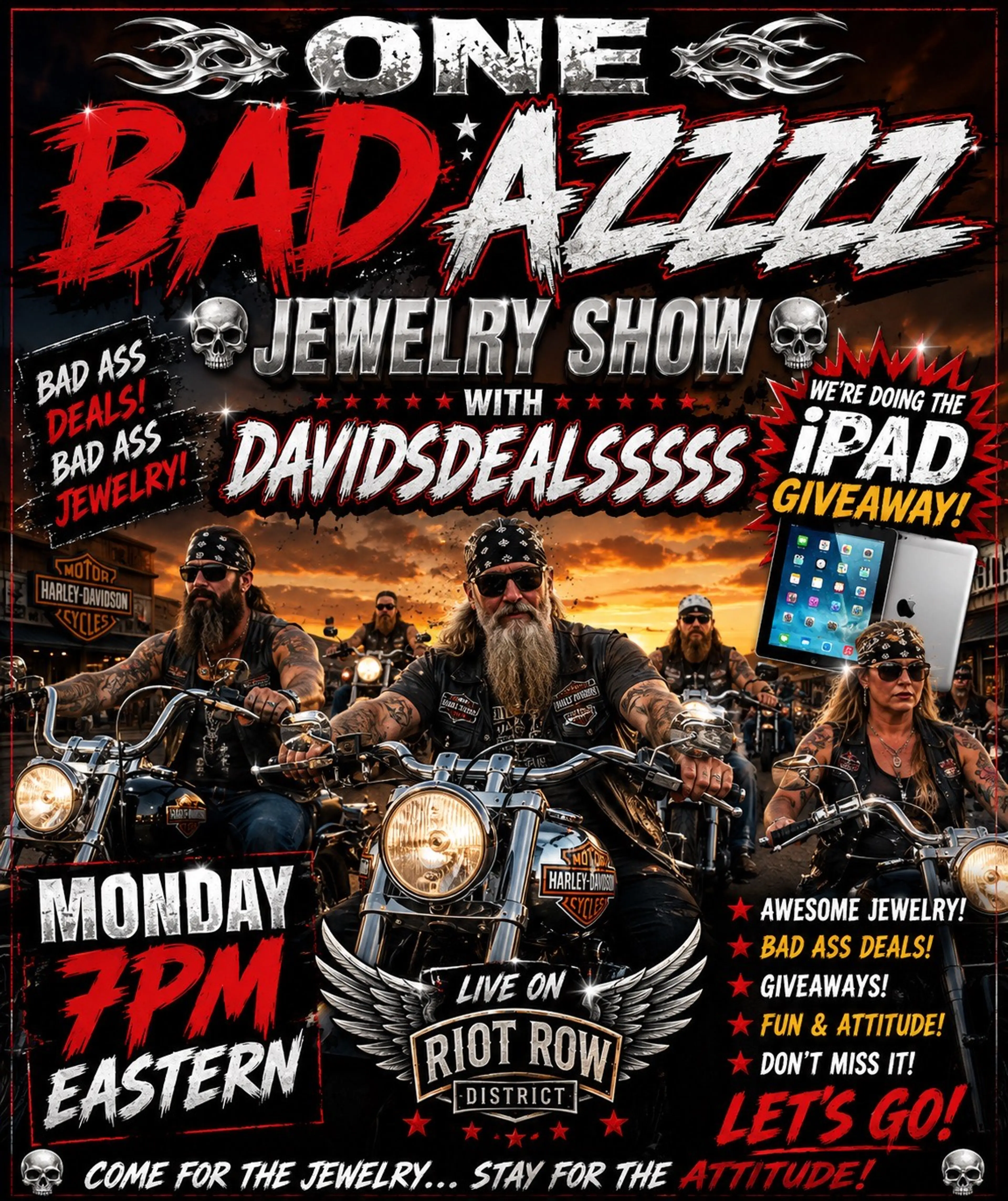 One Bad Azzzzzz Jewelry Show W/I Pad Giveaway 8