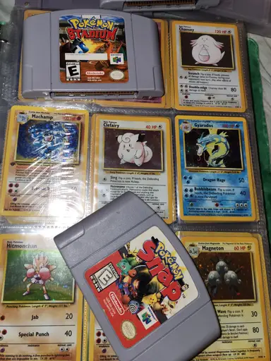 🕹Vintage Games/💥1st ed Pokemon Cards/Misc