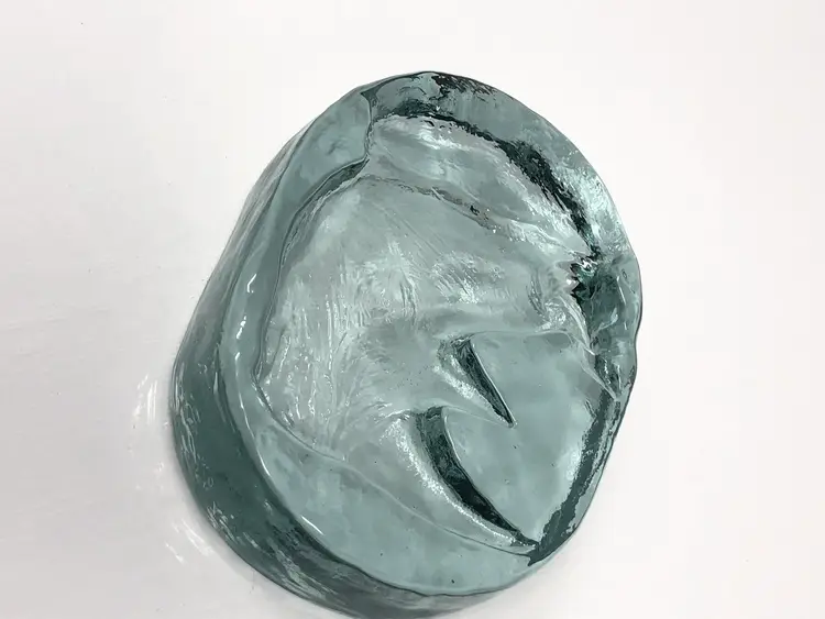 Rhinoceros Art Glass Paperweight