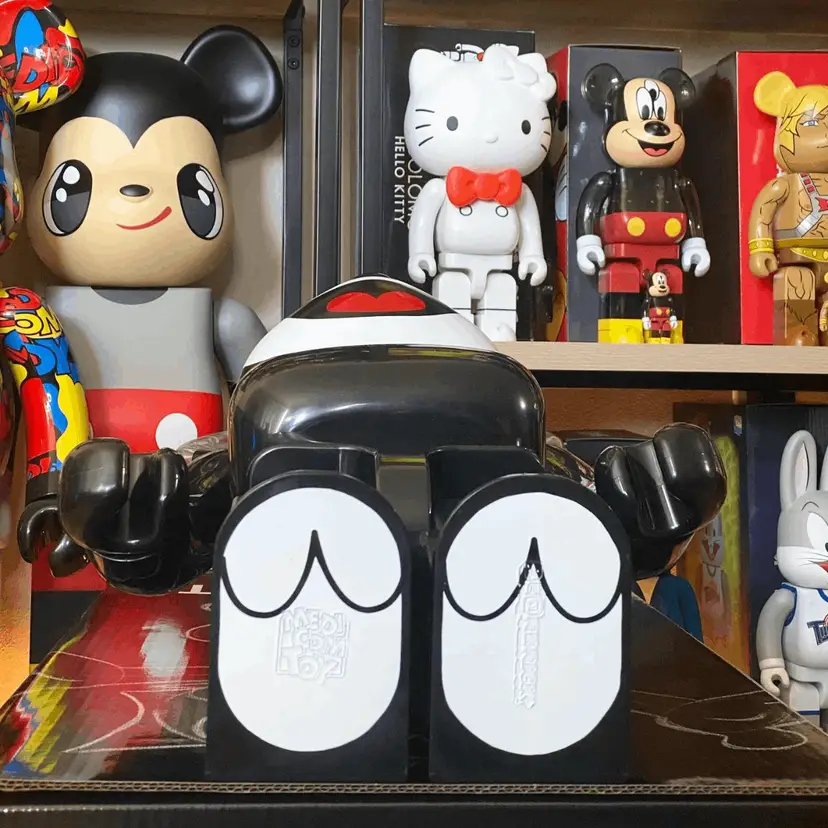 Bearbrick 1000% Felix The Cat x Bait