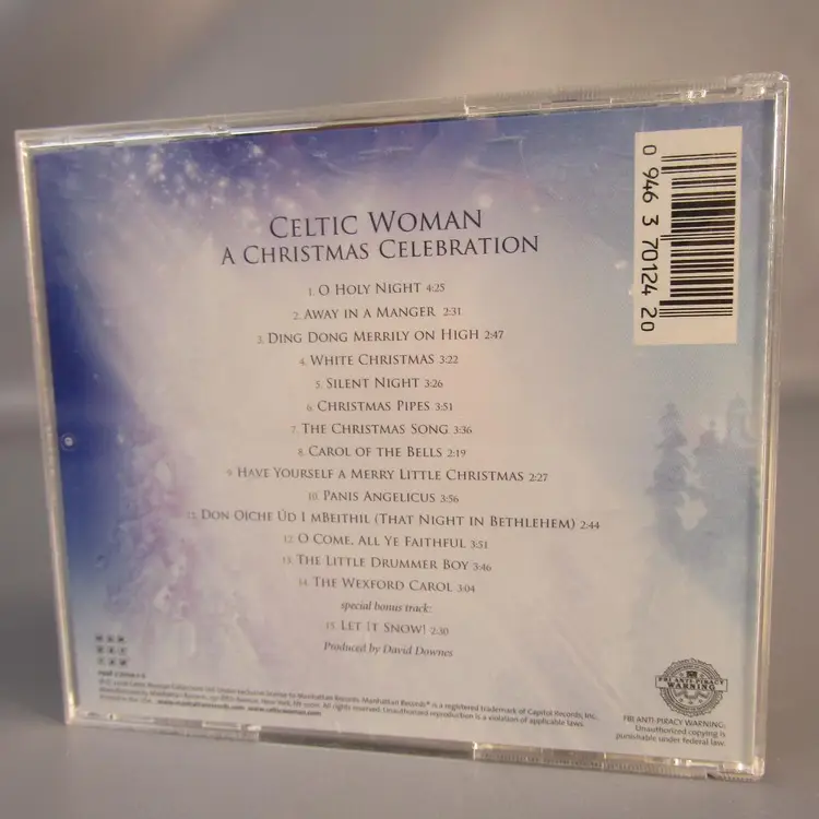 Celtic Woman: A Christmas Celebration CD Irish Holiday Album