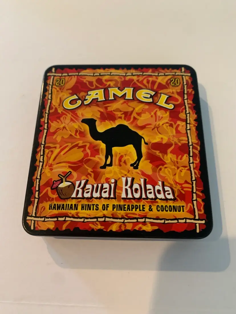 Camel Cigarette Tin